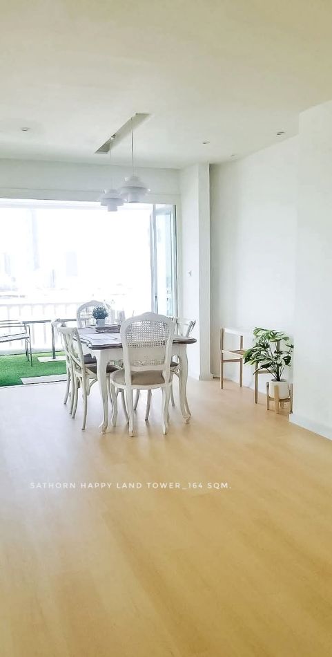 ให้เช่า คอนโด Mininal style fully-furnished 2 rooms large balcony สาทรแฮปปี้แลนด์ 164 ตรม. in Sathorn-Silom areas One Bangkok: aa00000596396