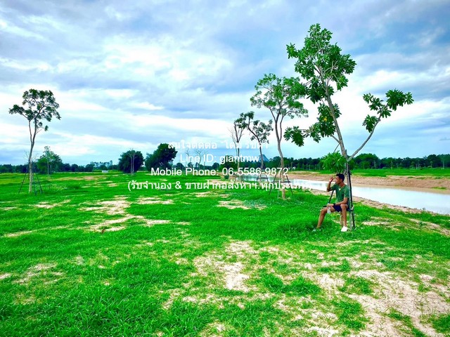 ขายที่ดินจัดสรรแปลงใหญ่ พร้อมทะเลสาบ (ติดถนนหลัก และติดถนนรอง)  .