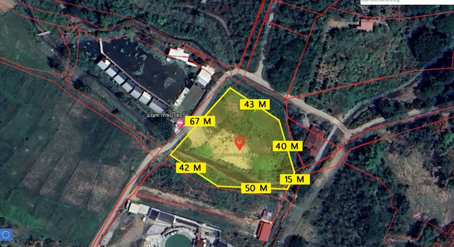 ที่ดินจอมทอง2-2-50ไร่ ติดถนน  วิวเขา อยู่ในโซนท่องเที่ยว  .