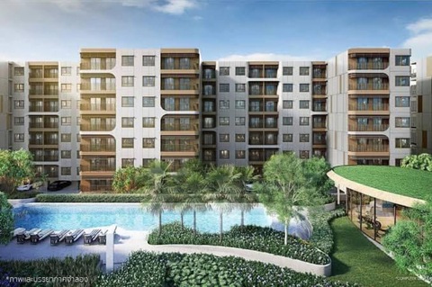 ขายใบจอง Condo Escent Phuket (หลัง Central Foresta)  ตึก B ชั้น 4  .