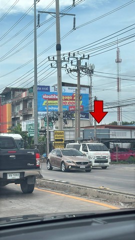 ขายที่ดินติดถนนไทรน้อย ต้นซอย อำเภอบางบัวทอง จังหวัดนนทบุรี  .