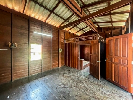 Minimalist style wooden house, 2 floors, usable area 84 sq m..
