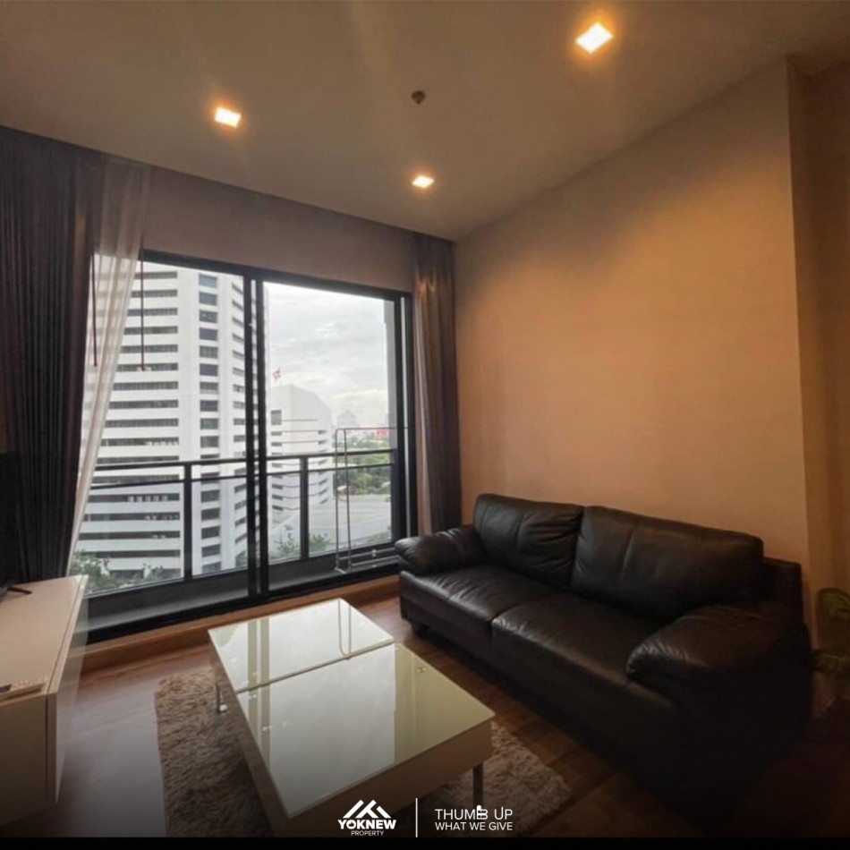 พร้อมเช่าคอนโด Ivy Ampio 1 BED 1  BATH  ห้องสวยงาม วิวไม่บล็อค เฟอร์นิเจอร์ครบครัน