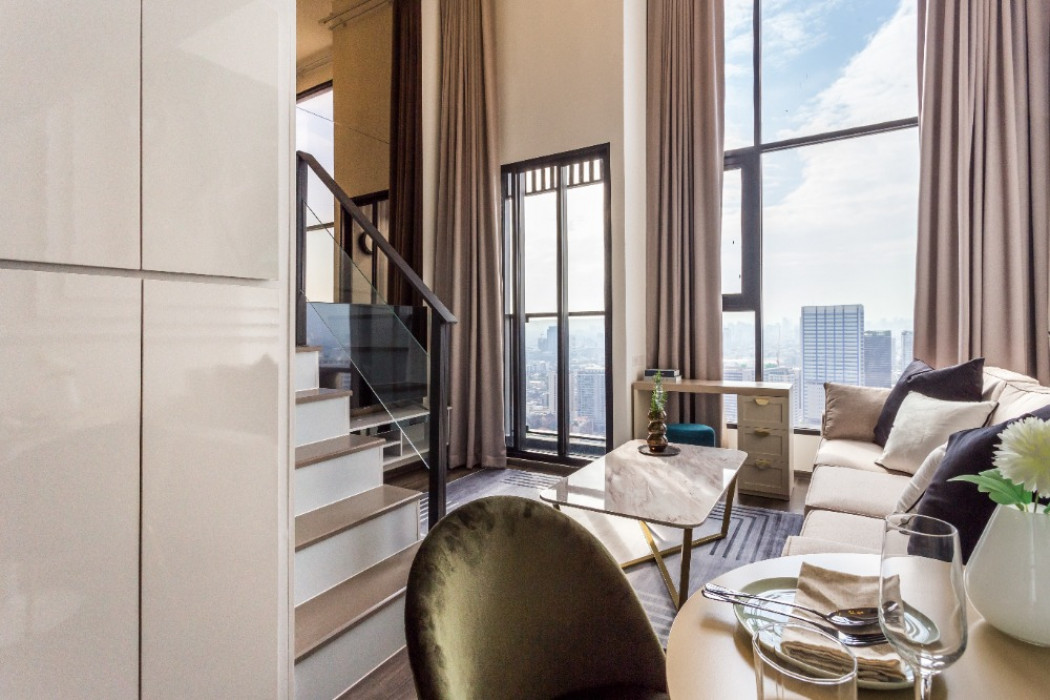 ขาย คอนโด Duplex Penthouses KnightsBridge Space รัชโยธิน 38 ตรม. ID 14024