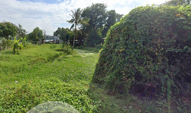 ขายที่ดินติดแม่น้ำเจ้าพระยา ไทรม้า จ.นนทบุรี 2-1-21.80 ไร่, 160 ล.