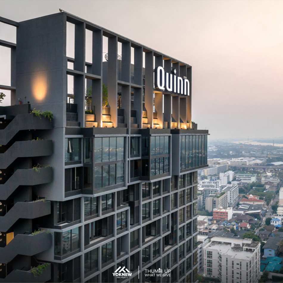 ขาย1 ห้องนอน 1 ห้องน้ำ พื้นที่ขนาด 35.23  ตร.ม. คอนโด Quinn Sukhumvit 101