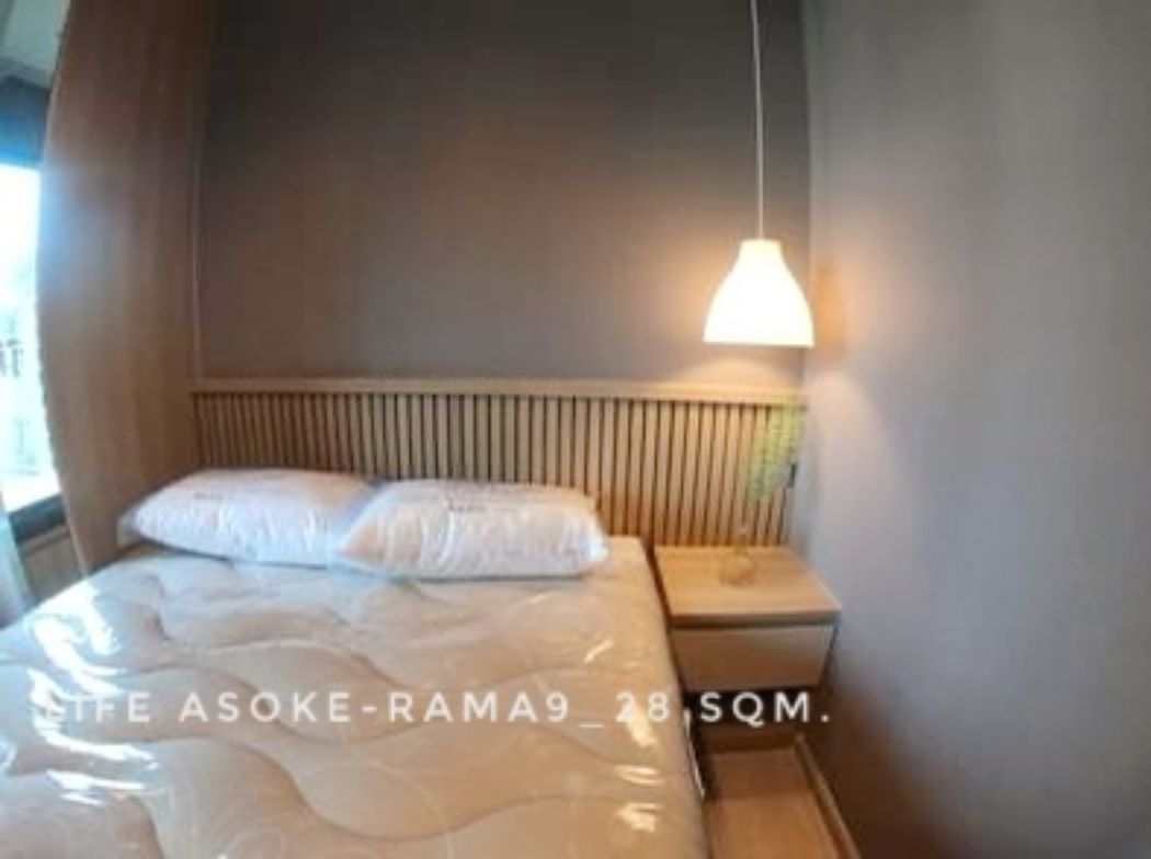 ให้เช่า คอนโด studio type 1 bedroom Life Asoke - Rama 9 : ไลฟ์ อโศก พระราม 9 28 ตรม. good location good facilities near MRT Rama9