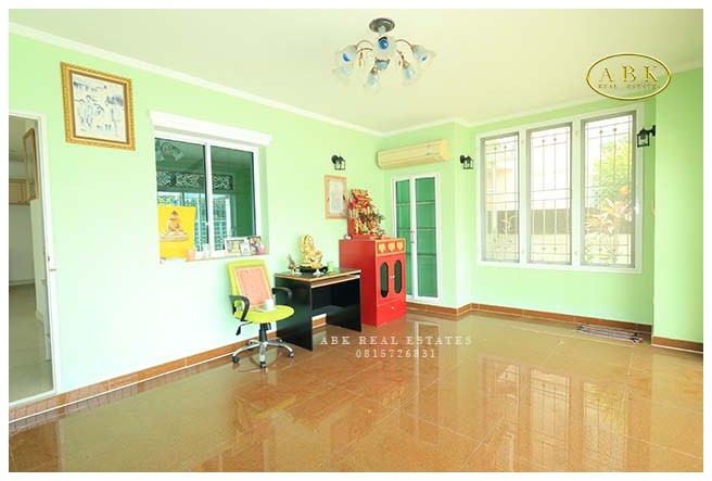 บ้านเดี่ยว 2 ชั้น  86.4 ตร.ว. หมู่บ้านสราญสิริ ราชพฤกษ์ - แจ้งวัฒ.