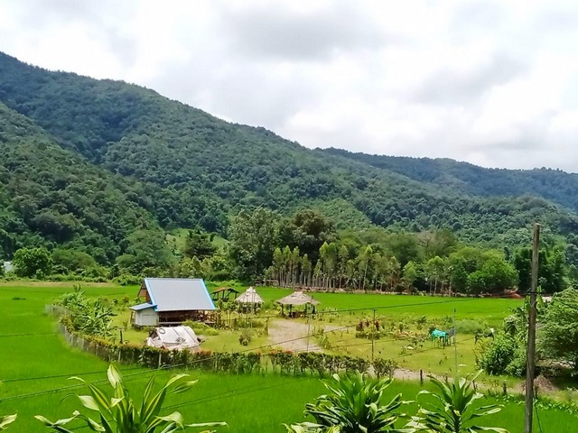 ที่ดินวิวภูเขาสวยมาก ใกล้แหล่งท่องเที่ยวชื่อดัง...บ่อเกลือ...  .