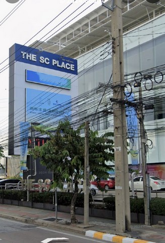 ให้เช่าชั้นดาดฟ้าบนอาคาร sc place ริมถนนรัชดาภิเษก  .