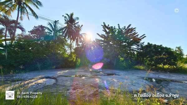 ขายที่ดิน ตัวเมืองลำพูน 5-0-79.4 ไร่ ใกล้ตลาดสดหนองดอก  .