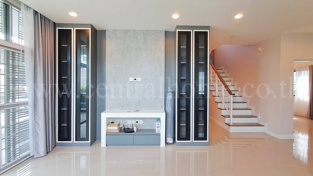 บ้านเดี่ยว 2 ชั้น เศรษฐสิริ พัฒนาการ หลังริม Built in ทั้งหลัง  .