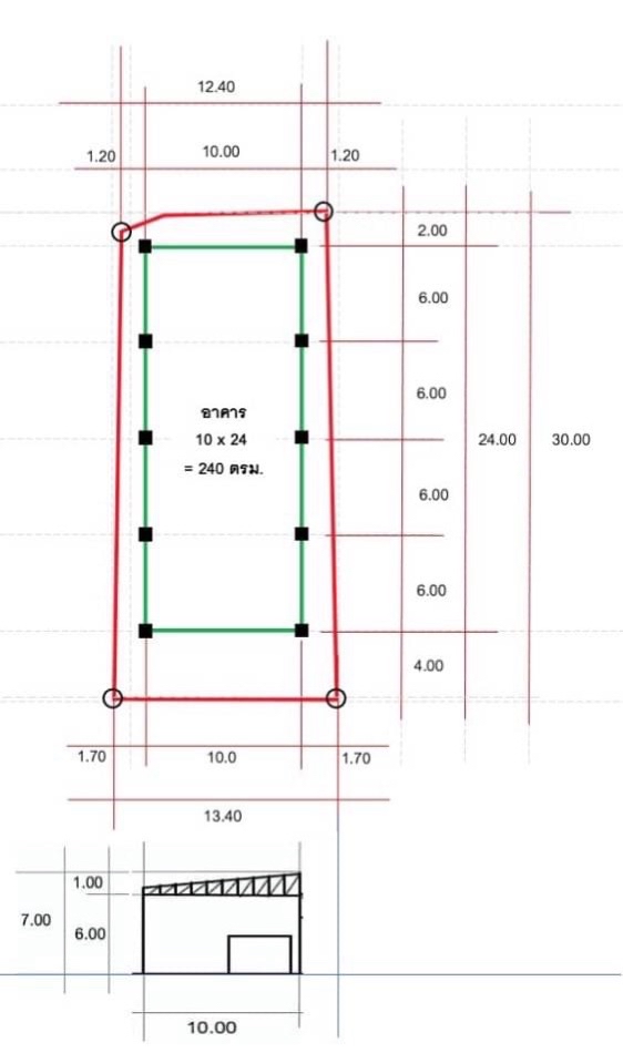 NTG949 ให้เช่า โกดัง ลาดพร้าว83  240 ตรม. 110 ตร.วา  เหมาะทำคลังสินค้าเดินทางสะดวก: aa00000598746