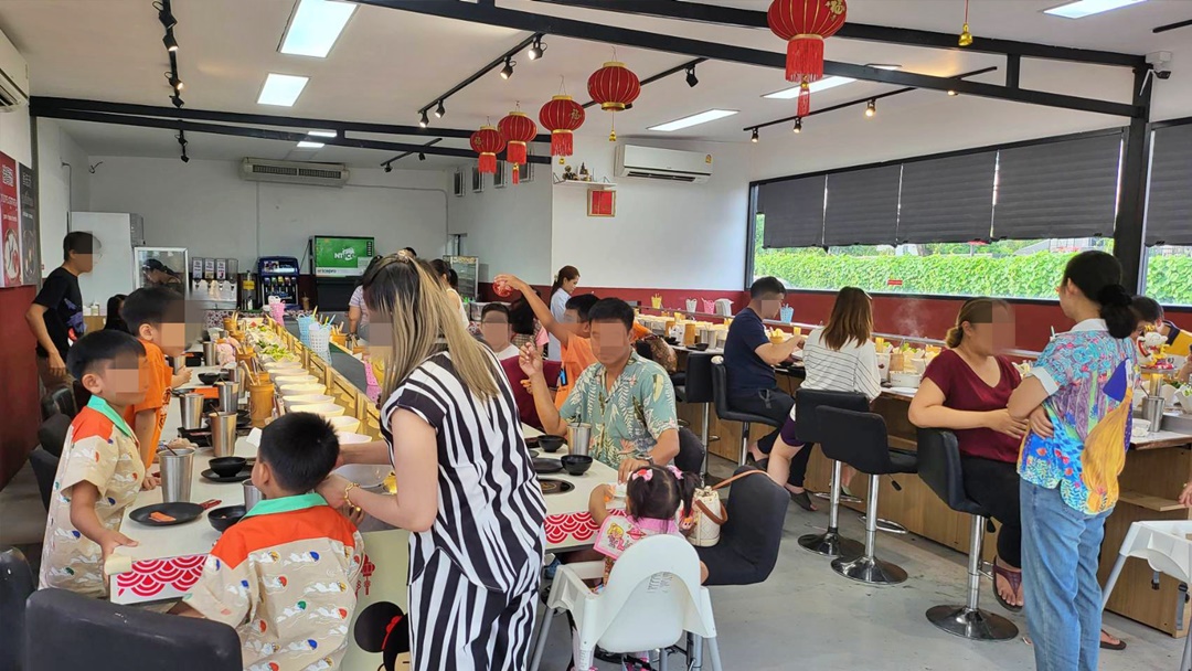 เซ้งร้านชาบู-สายพาน เชิงสะพานเจษฏาบดินทร์ ถนนบางศรีเมือง-วัดโบสถ์  .