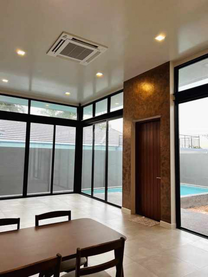 H563 ขายบ้าน pool villa เดินทางสะดวก มีสระว่ายน้ำ หนองปรือ พัทยา: aa00000599961