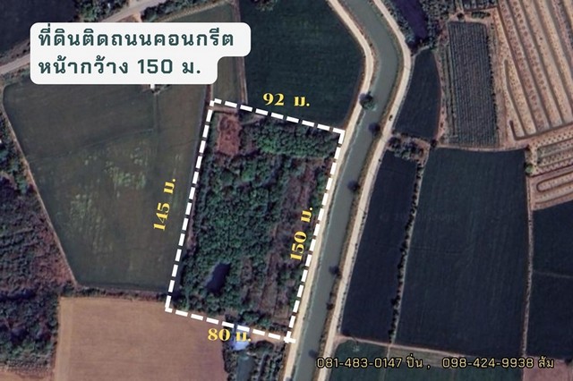 ที่ดินสวนป่า บ้านรางหางม้า ต.ปลายนา อ.ศรีประจันต์ จ.สุพรรณบุรี   .