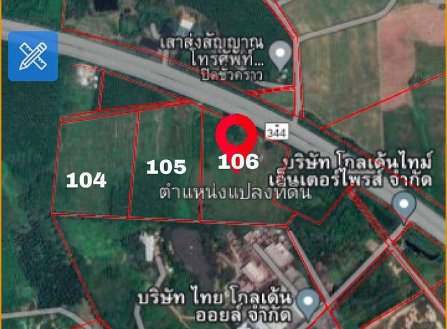 ขายที่ดินหนองใหญ่ชลบุรี  51- 2-20  ไร่  .