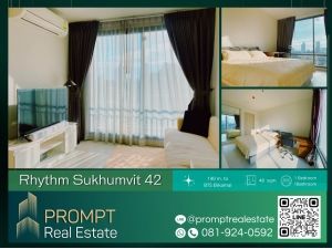 PROMPT *Rent* Rhythm Sukhumvit 42 - 48 sqm - #BTS Ekkamai 140 m.