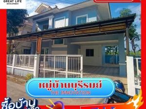 ขาย บ้านเดี่ยว บ้านเดี่ยวหลังใหญ่รีโนเวทใหม่ Baan Burirom The Innovation Theparak-Suvarnabhumi 120 ตรม 52 ตรว