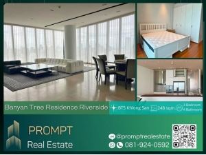 AB05390 - Banyan Tree Residence Riverside - 248 sqm - BTS Khlong San- Icon Siam- Taksin Hospital