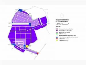 ขายที่ดินผังสีม่วง 5-3-66 ไร่ ในนิคมลาดกระบัง ทำโรงงานได้.