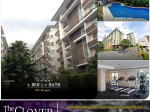 ขายราคาดีมากๆ The Clover Thonglor ห้องตกแต่งมาแล้ว  ให้มาครบทุกอย่าง