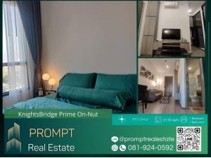 KL04341 - KnightsBridge Prime On-Nut - 27.50 sqm  - BTS Onnut - Sukumvit Hospital - Big C Extra Onnut