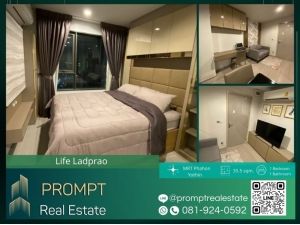 KL04337 - Life Ladprao - 35.5 sqm  - MRT PhahonYothin - BTS HaYekLadPrao - CentralLadprao