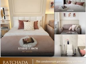 ขายRatchada Orchid  ห้องรีโนเวทใหม่ ชั้นสูง ตกแต่งทันสมัย