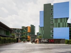 ขาย คอนโด ห้องมุมPARC EXO เกษตร-นวมินทร์ 33 ตรม. ฟิตเนต สระว่ายน้ำ เซเว่น ติดถนนใหญ่ พร้อมเฟอร์