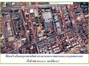 ที่ดินเปล่าถมแล้ว ซ.โรงเรียนอนุบาลสายทิพย์   .