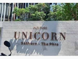 ให้เช่า คอนโด Altitude Unicorn สาทร - ท่าพระ ขนาด 31 ตร.ม.   .