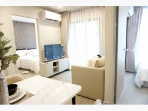 ให้เช่า คอนโด | 2 ห้องนอน 1 ห้องนอน วิวสระว่ายน้ำ  “Atmoz Oasis Onnut” 36 ตร.ม. ใกล้ MRT ศรีนุช