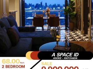 ขายคอนโด A Space ID Asoke - Ratchadaห้องรีโนเวทใหม่ทั้งห้องวิวสวยมาก ไม่มีตึกสูงบัง เจ้าของไม่เคยเข้าอยู่