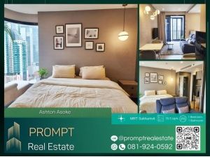 PPV AB05524 - Ashton Asoke - 35.5 sqm  - MRT Sukhumvit - BTS Asoke - Terminal21