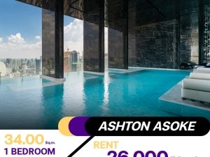 คอนโด Ashton Asoke ห้องตกแต่งสวย ชั้นสูง วิวเมืองสวยๆ✨เช่าด่วนราคาดีมาก พร้อมให้คุณเข้าเป็นเจ้าของความสุขในชีวิตประจำวัน