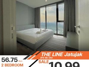 ขายลดราคาพิเศษ คอนโด The Line Jatujak 2 ห้องนอน 2 ห้องน้ำ 56.75 ตร.ม.ใกล้ BTS หมอชิต