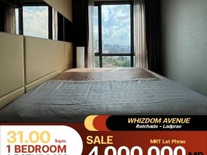 ขายคอนโด Whizdom Avenue Ratchada – Ladprao ห้องตกแต่งมาครบแล้ว ขายพร้อมผู้เช่า