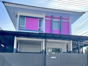 For Rent : Kohkaew, 2-Story detached house, 3 Bedrooms 2 Bathroom  .