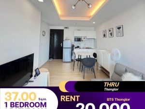 ขาย Condo Thru Thonglor 1 ห้องนอน 1 ห้องน้ำ ห้องตกแต่งมาแล้ว ห้องวิวสวยมาก: PR_aa00000590081