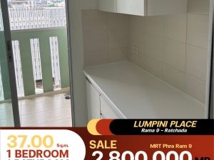 ขายคอนโด Lumpini Place Rama 9 - Ratchada ห้องสะอาดมาก ตกแต่งมินิมอลพร้อมขายเลย ห้องราคาดีมาก รีบด่วน: PR_aa00000590252