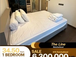 Condo The Line Ratchathewi ห้องตกแต่งครบ ขายราคาดีมาก ใกล้ BTS ราชเทวี เพียง 220 เมตร: PR_aa00000590610