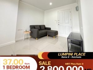 ขายห้องตกแต่งมินิมอลพร้อมขายเลยคอนโด Lumpini Place Rama 9 - Ratchada: PR_aa00000590562