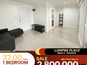 ขายคอนโด Lumpini Place Rama 9 - Ratchada ห้องสะอาดมาก ตกแต่งมินิมอลพร้อมขายเลย: PR_aa00000590814