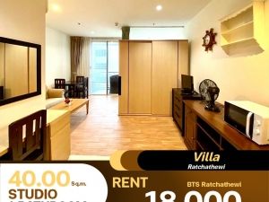 ว่างเช่าราคาดีให้ครบเลยCondo Villa Ratchatewi ใกล้ BTS ราชเทวี: PR_aa00000590909