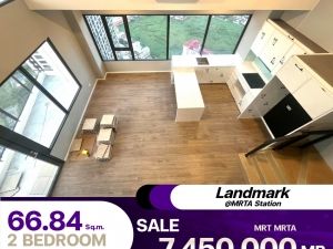 ขาย ห้องสไตล์ Loft คอนโด Landmark @MRTA Station ห้องกว้างอยู่ชั้นสูง วิวสวย: PR_aa00000591728