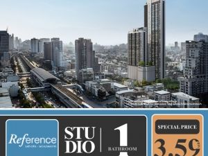 Condo Reference Sathorn - Wongwianyai  ห้องสตูดิโอ 1 ห้องน้ำ  ขนาด 26.17 ตร.ม.ใกล้ BTS วงเวียนใหญ่: PR_aa00000591828