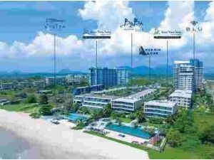 ขายคอนโด โครงการ BLU Diamond Cha Am - Hua Hin   .