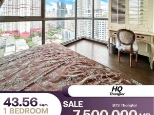 Condo  HQ Thonglor  1 ห้องนอน 1 ห้องน้ำ  ห้องขายขาดทุน ขายพร้อมผู้เช่า เหมสะกับการลงทุน: PR_aa00000592789