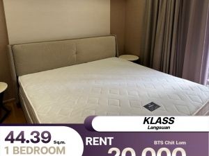 เช่าKlass Laungsuan คอนโดใหม่พร้อมเฟอร์นิเจอร์ ห้องแยกเป็นสัดส่วน: PR_aa00000592984